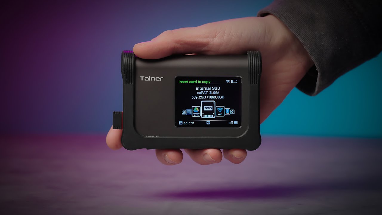 ClouZen TAINER Portable Media Backup System | Gear Review