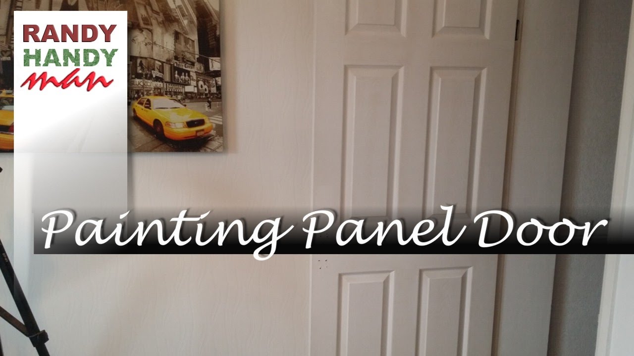 How to do panel door painting . How to paint Interior panel door.