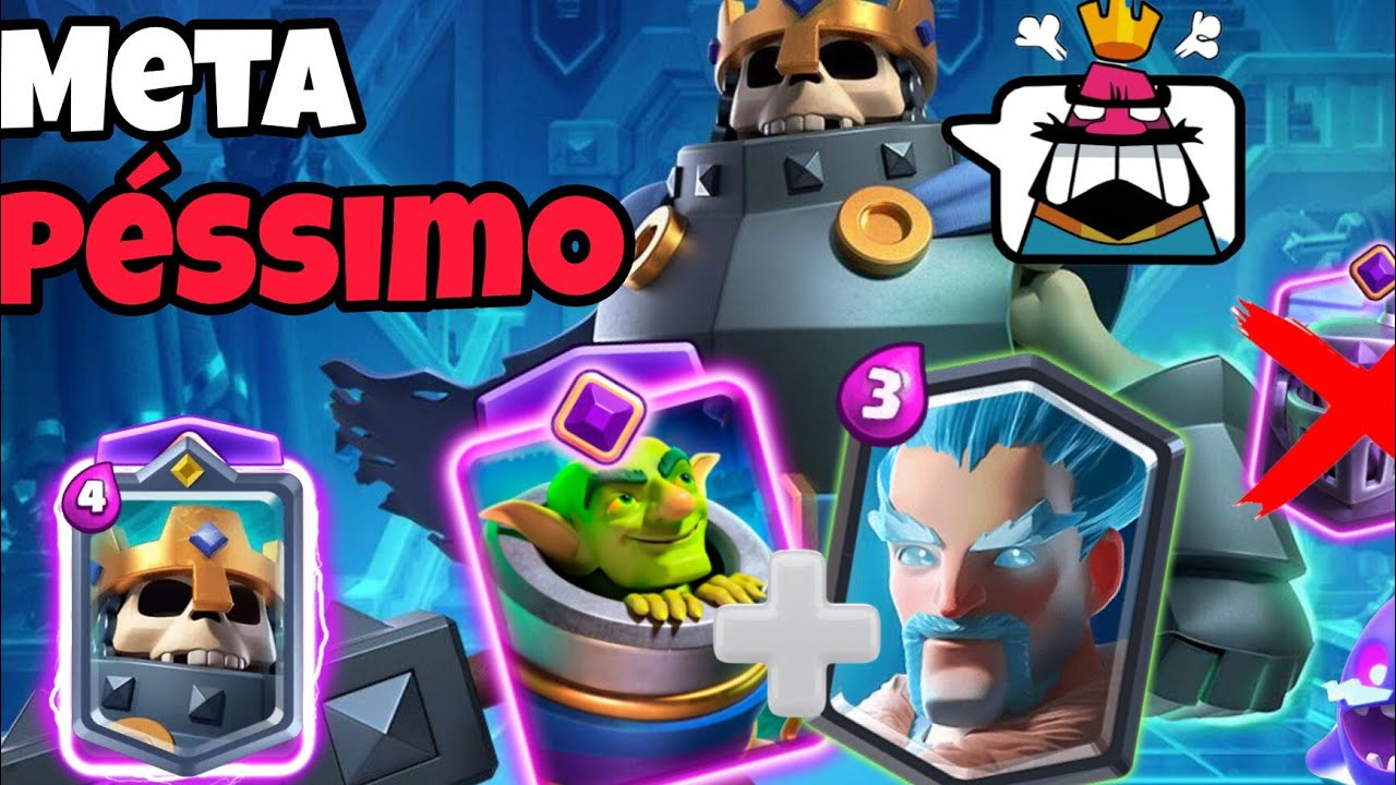 NESSE META NÃO HÁ UM DECK QUE POSSA SE USAR NO CLASH ROYALE 💀