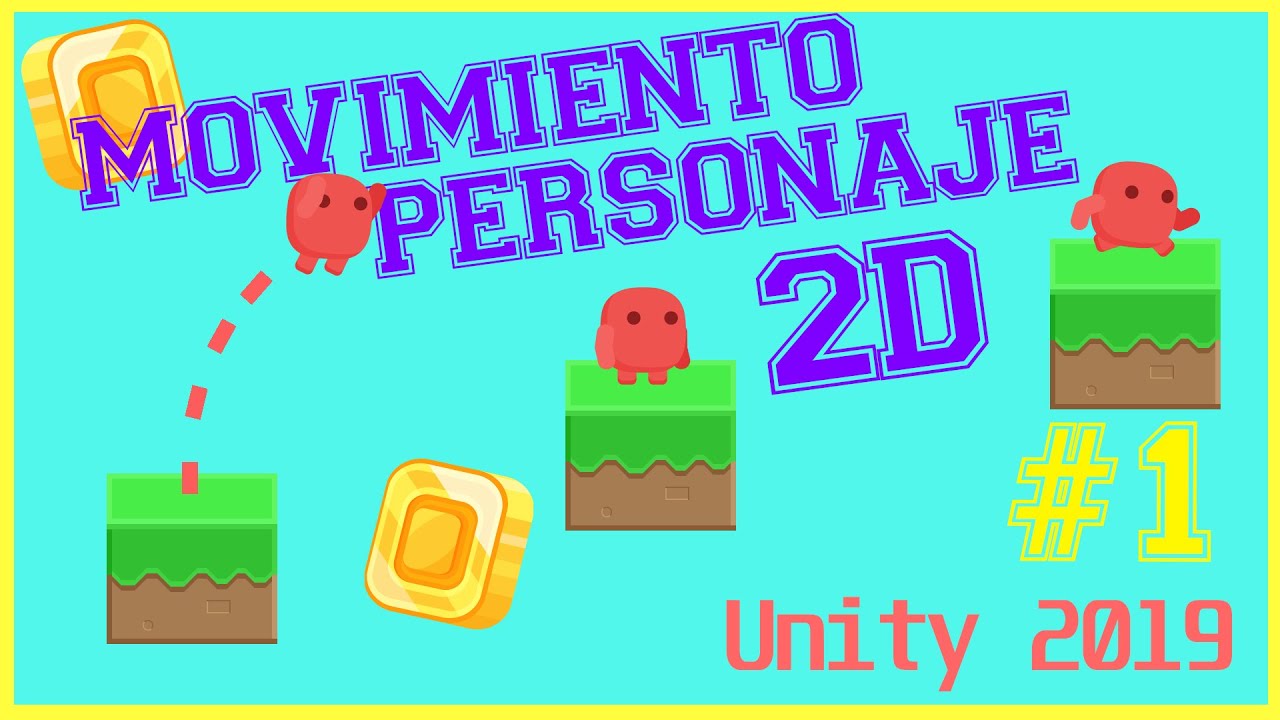 Como hacer un juego de plataformas 2D - MOVIMIENTO PERSONAJE #1 - [Unity Tutorial] - Unity 2019 -