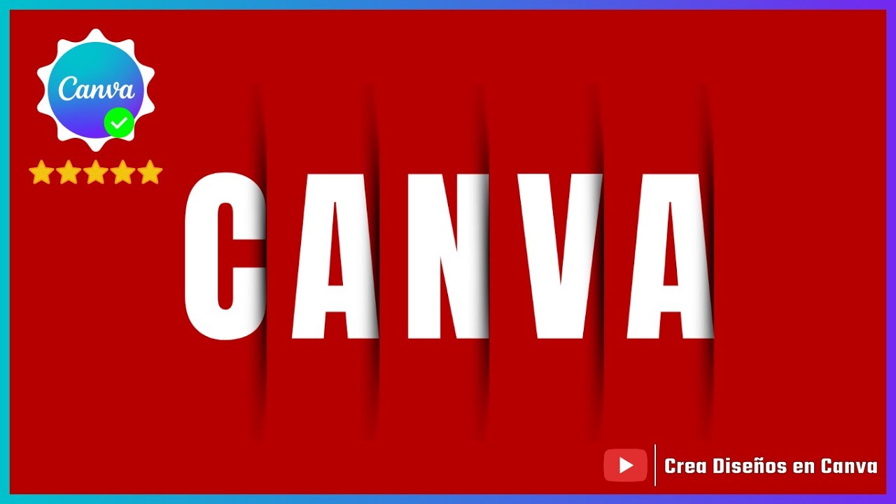 Tutorial Canva | Cómo Crear un TEXTO con EFECTO OCULTO | Fácil y Rápido | ( 2 Métodos )