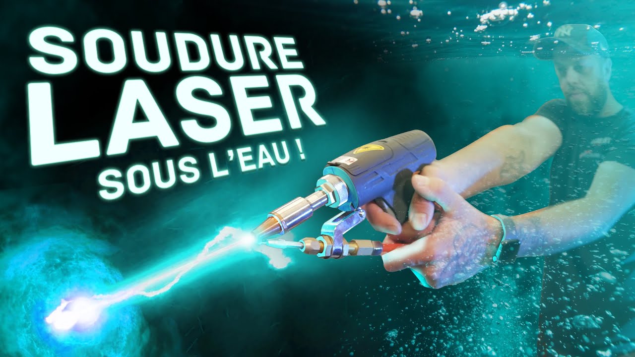 SOUDURE LASER 2/2 😱 SOUS L'EAU ! + Test de résistance ! (Ex Soudeurs 2.0)