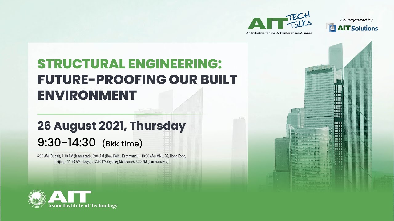 Ashraf addresses the AIT Tech Talks Conference in Bangkok
