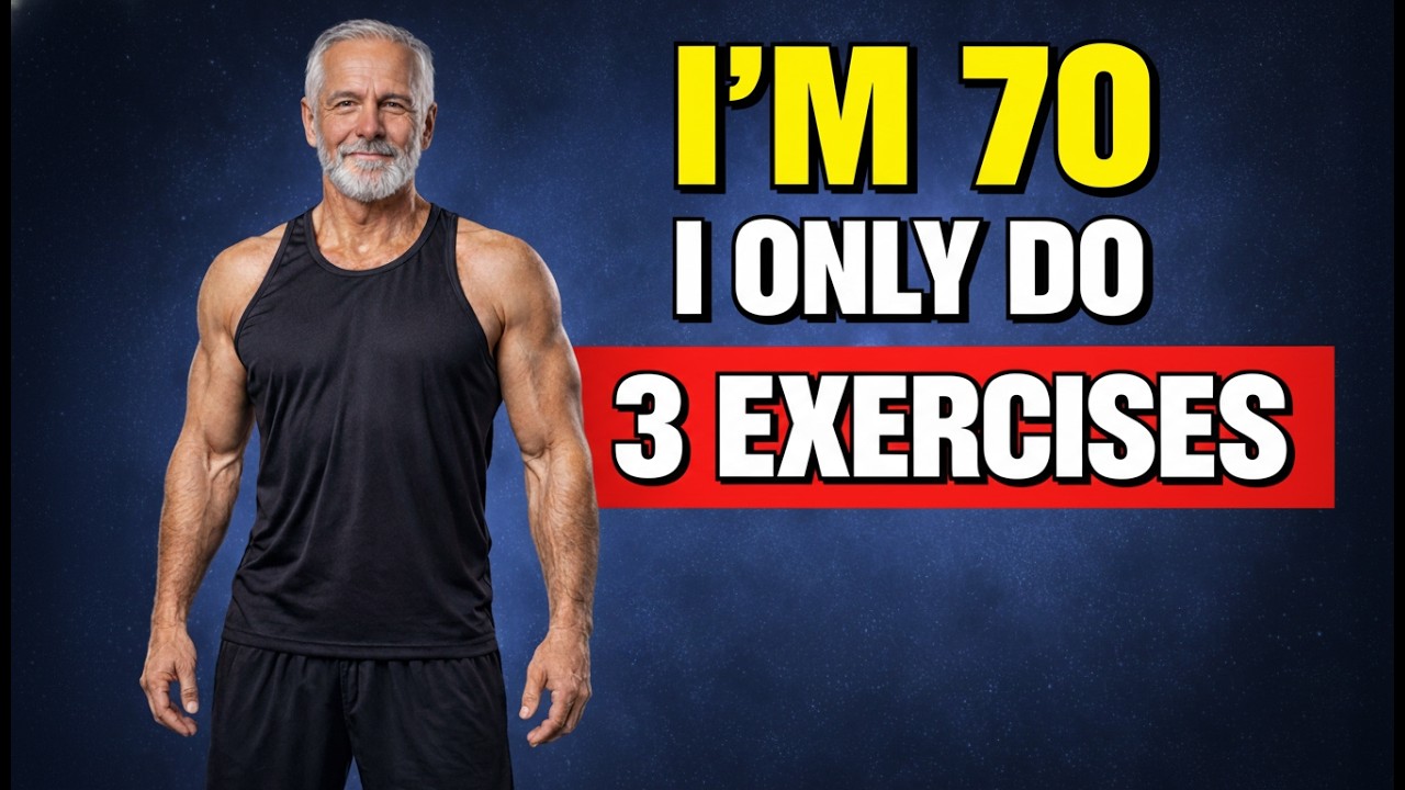 OVER 50? Only 3 Exercises to Stay Fit, Strong and Youthful (PROVEN!)