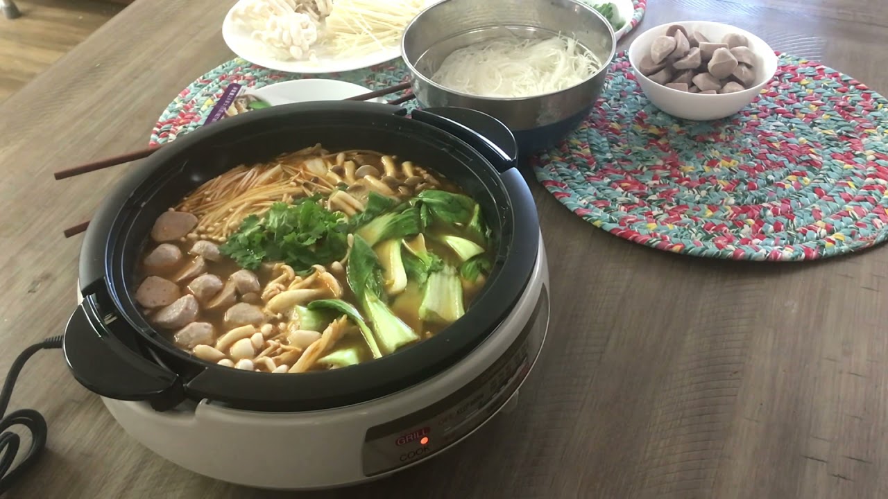 Zojirushi Satay Hot Pot Delicious!
