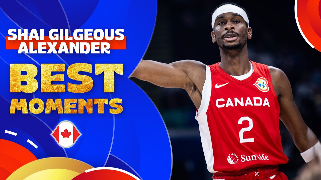 Shai Gilgeous-Alexander 🇨🇦 | Best Moments at FIBA Basketball World Cup 2023