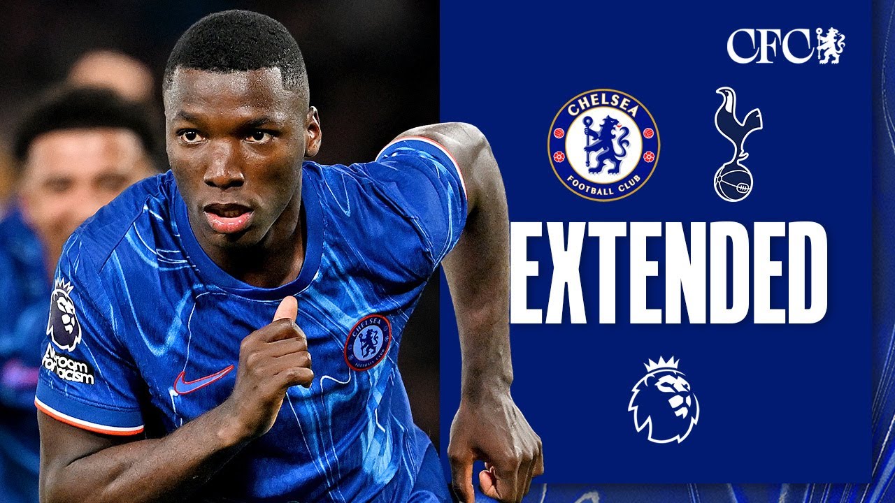 Chelsea 1-0 Tottenham | HIGHLIGHTS - Extended | Premier League 2024/25