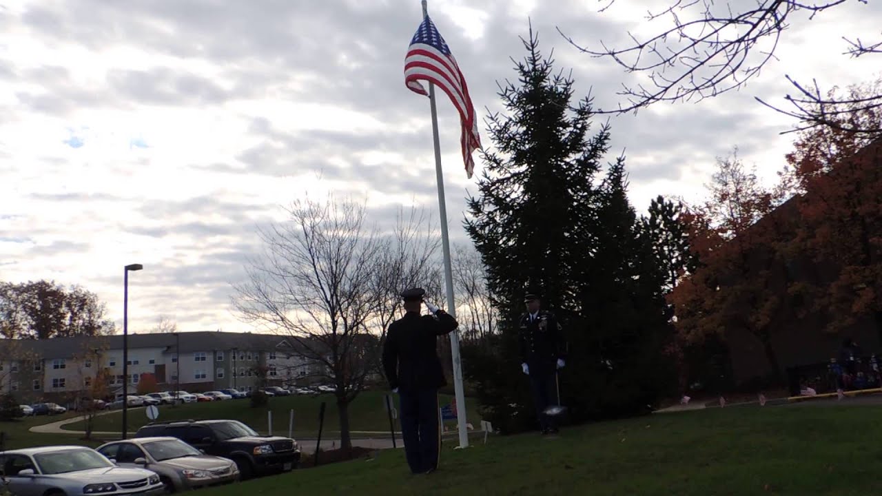 Veterans Day 2014 Flag Raising Ceremony