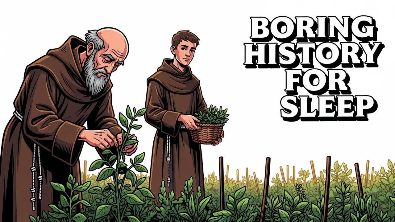 Boring History For Sleep | Life in a Medieval Herb Garden The Gentle Work of Monastery Gardeners
