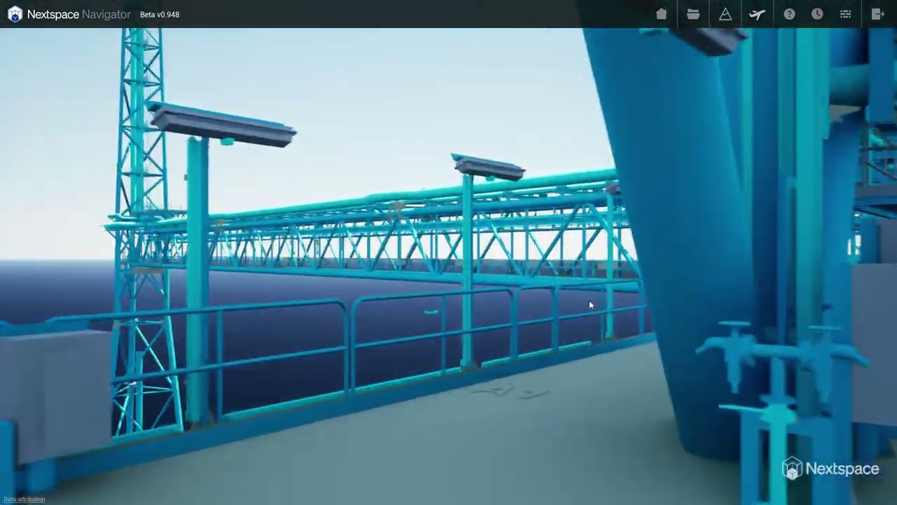 Demo - Oil & Gas & Unreal Engine Viewer - Nextspace Digital Twin Platform