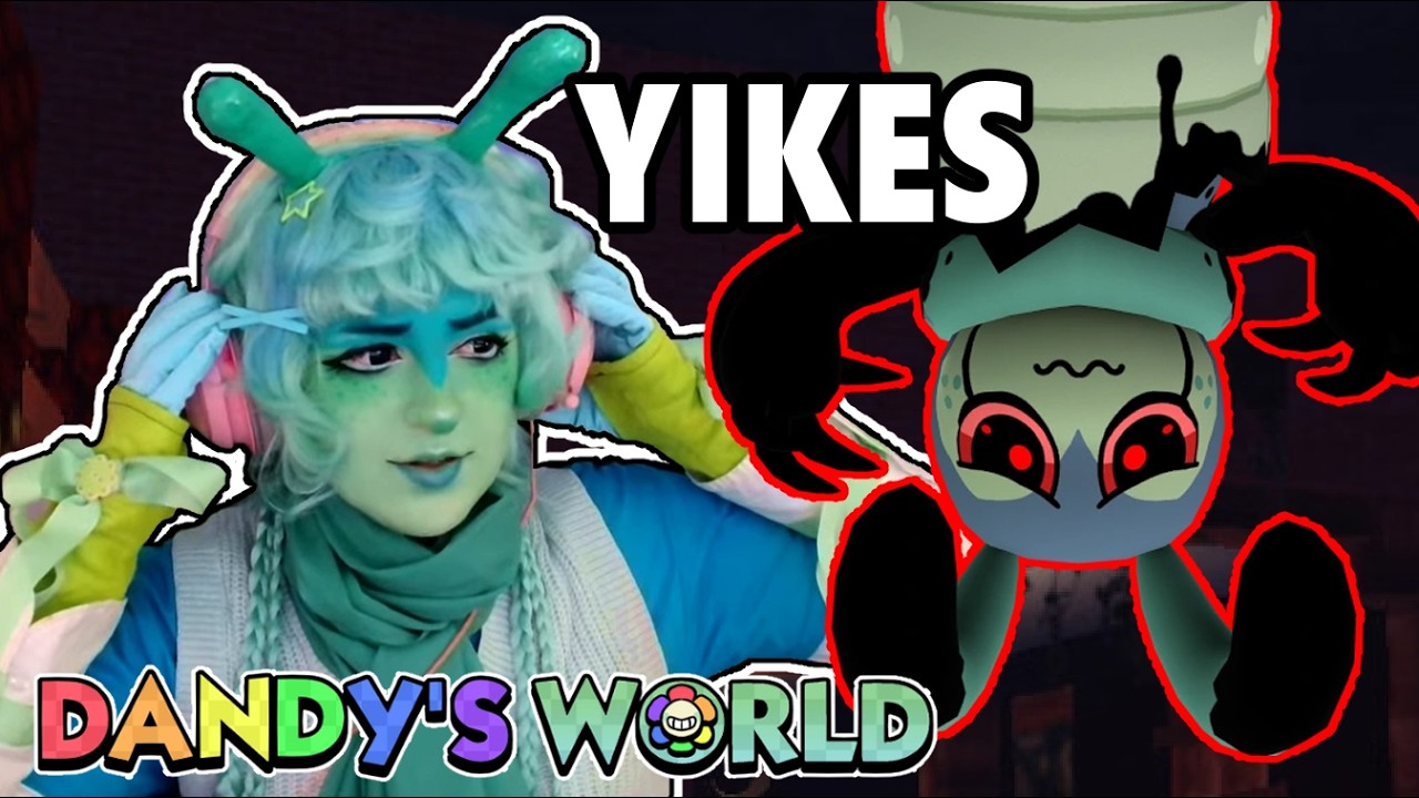 I cosplayed SQUIRM on release day! DANDY'S WORLD UPDATE