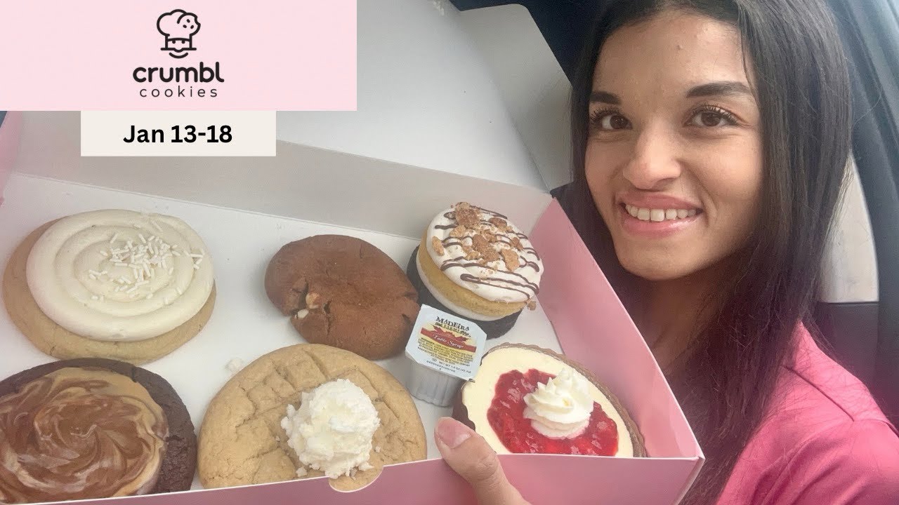 Crumbl | Strawberry Cheesecake, Smores Cake, Spiced Apple Cake, Waffle and MORE!