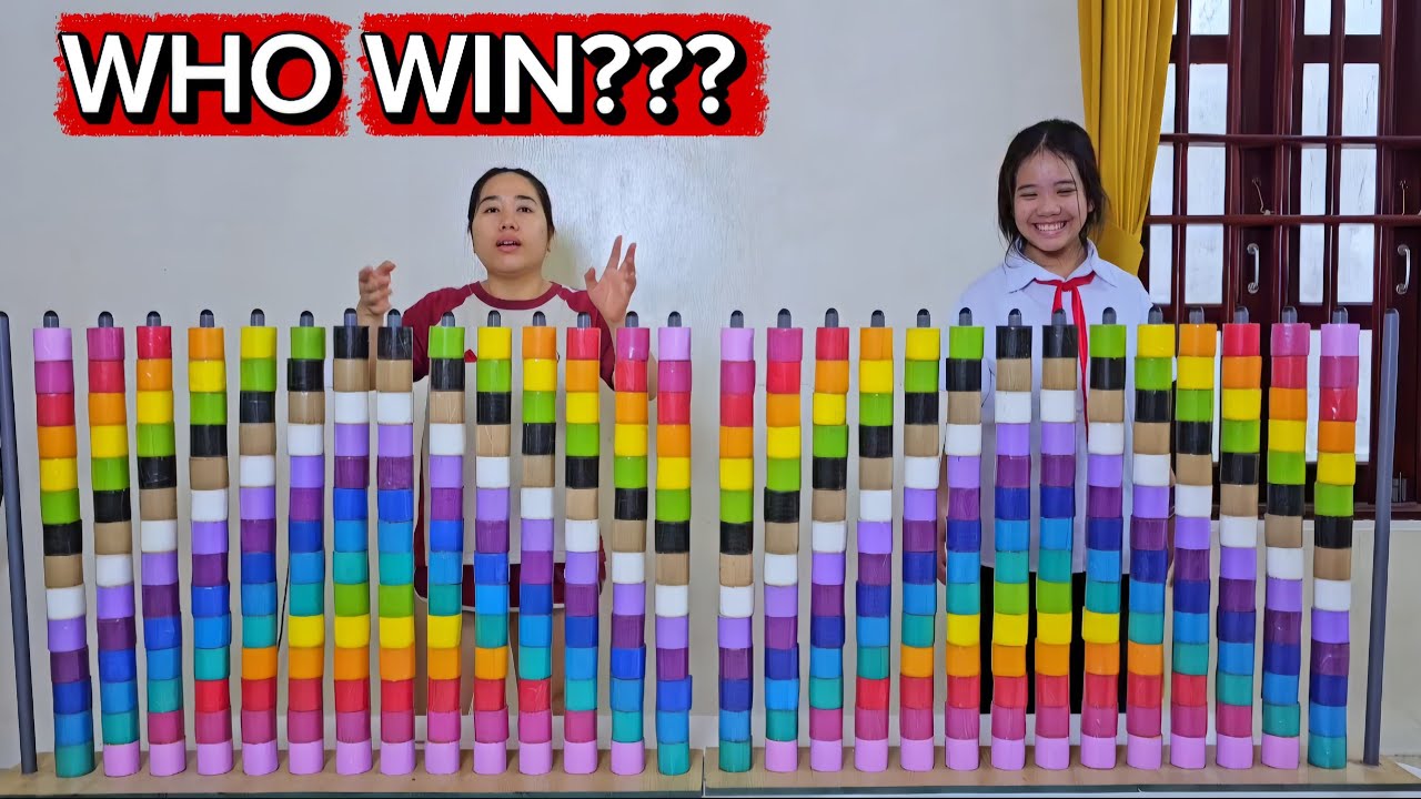 Family Games | color Roll  Sorting Challenge Fun Brain Training Game ☆ level 21