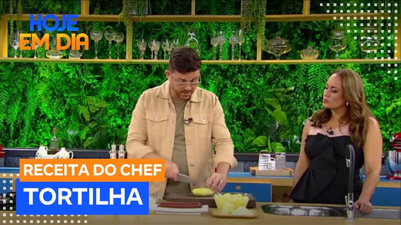 Receita do Chef: Guga Rocha ensina a fazer tortilla espanhola com linguiça