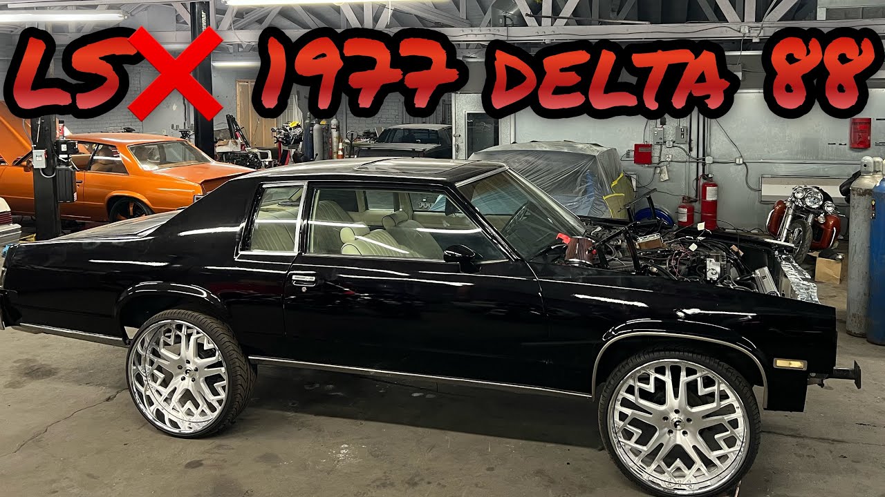 6.0L 80e #LSSWAP 1977 DELTA 88 ON 26IN FORGIATOS WITH THE MATCHING STEERING WHEEL IN FOR A TREAT