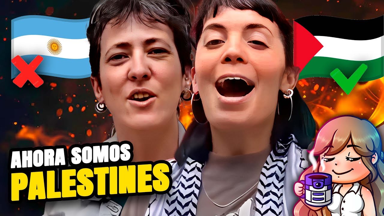 😂 FEMINISTAS ARGENTINAS CAMBIAN SU NACIONALIDAD: AHORA SON PALESTINES 😂