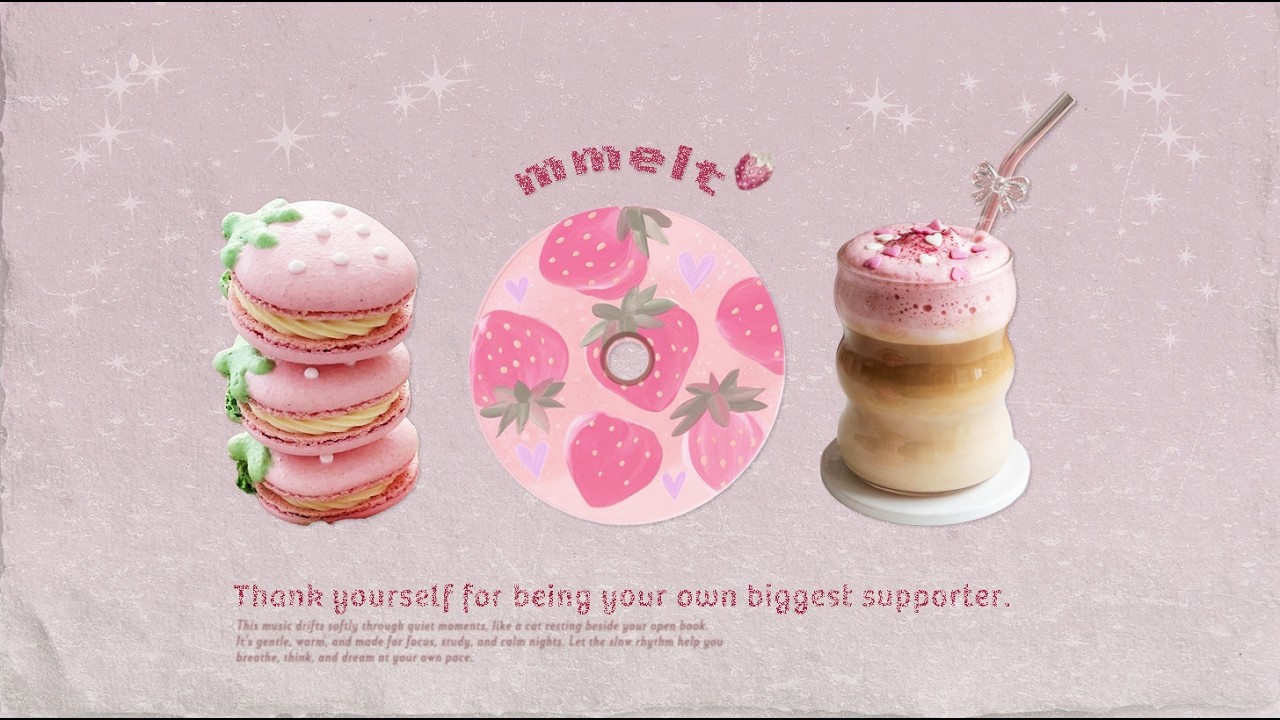 Thank yourself for being your own biggest supporter. 🍓☕️ Cozy & Cute Lo-fi Jazz✨ Focus / Study