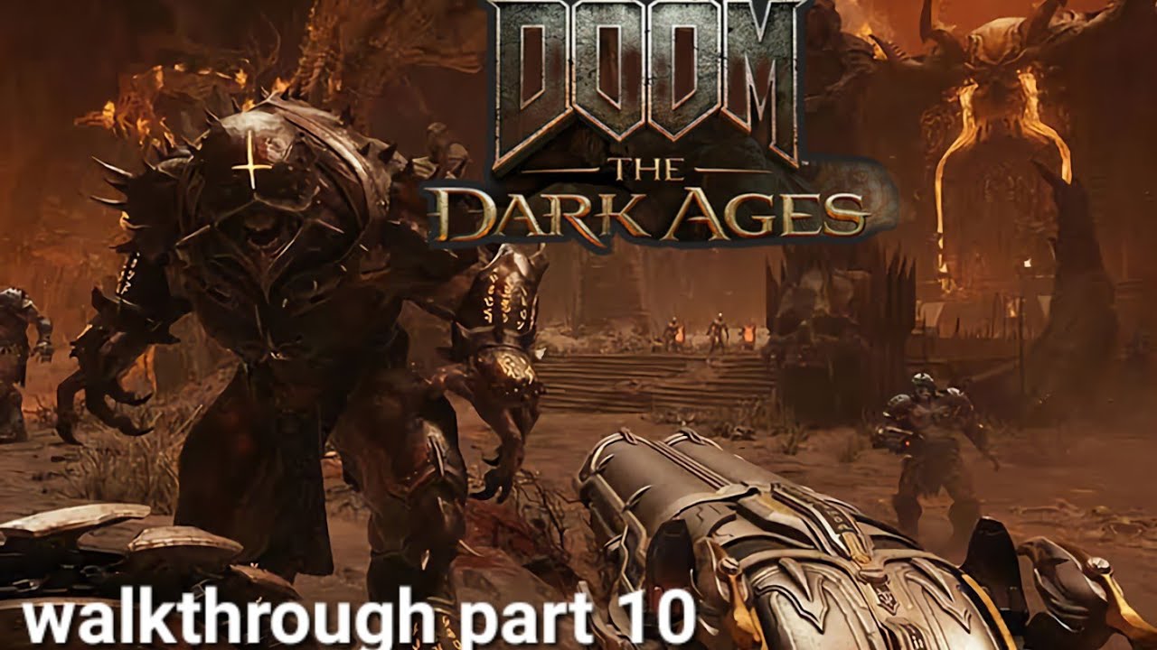 Doom the dark ages walkthrough gameplay part #10 on xbox series x 
