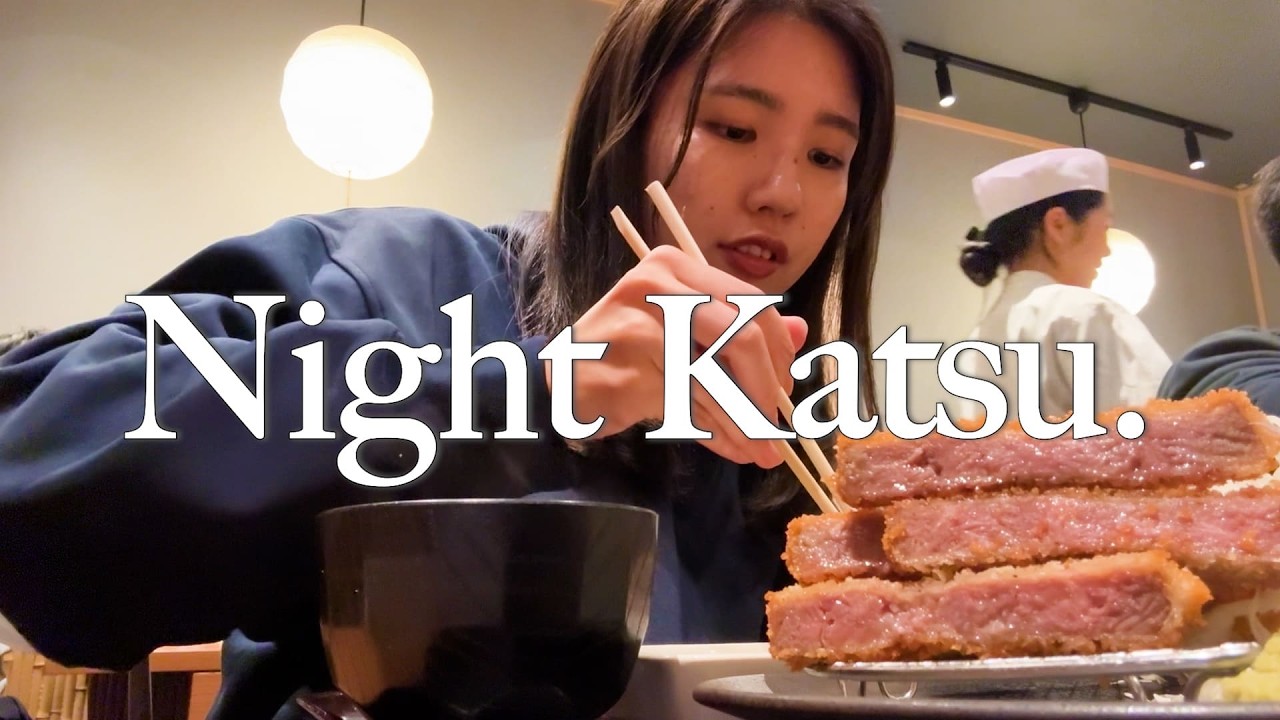 Japan Night Routine | 6pm&ndash;12am Local Night🇯🇵 | Nostalgic Shopping Arcade & Katsu