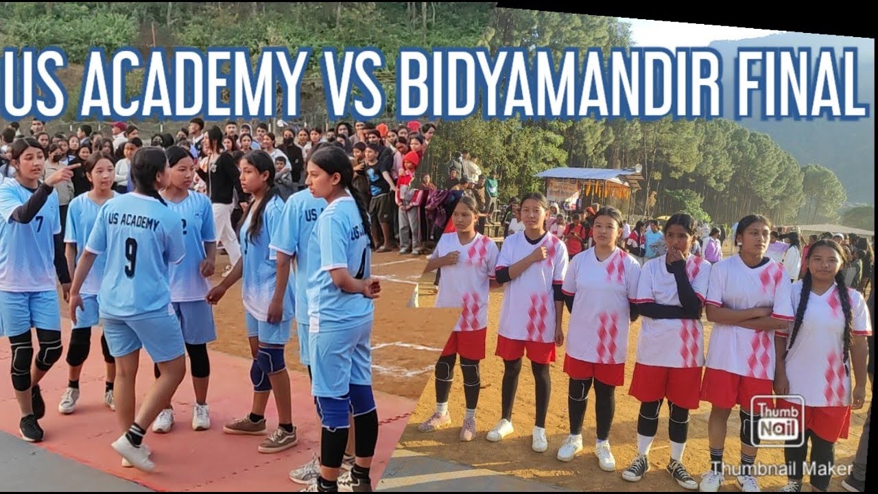 US ACADEMY VS BIDHYA MANDIR GIRLS KABADDI FINAL #sport #kabaddi #gandaki