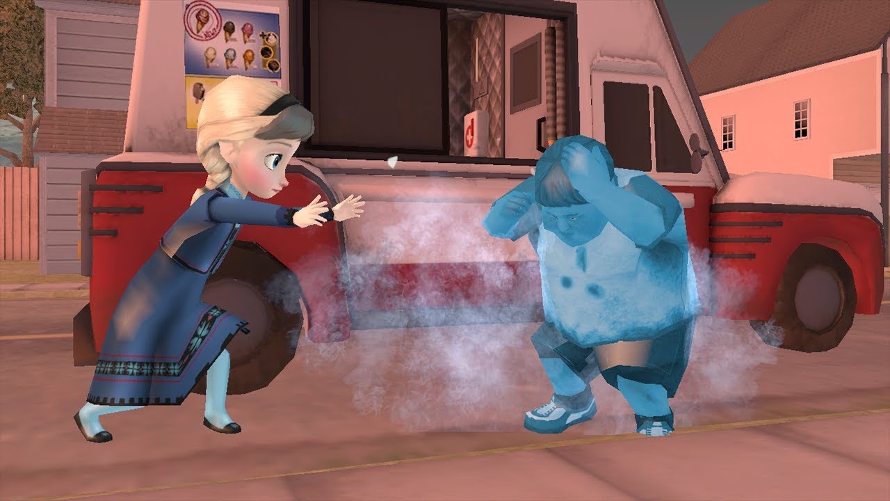 Ice Scream 2 is Elsa Frozen MOD - Ice Scream it's an Evil Elsa Frozen