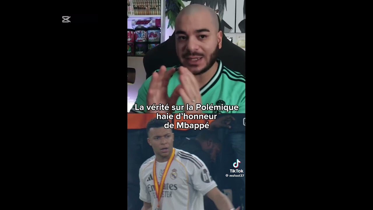 La v&eacute;rit&eacute; sur l&rsquo;histoire de la haie d&rsquo;honneur de Mbapp&eacute; 