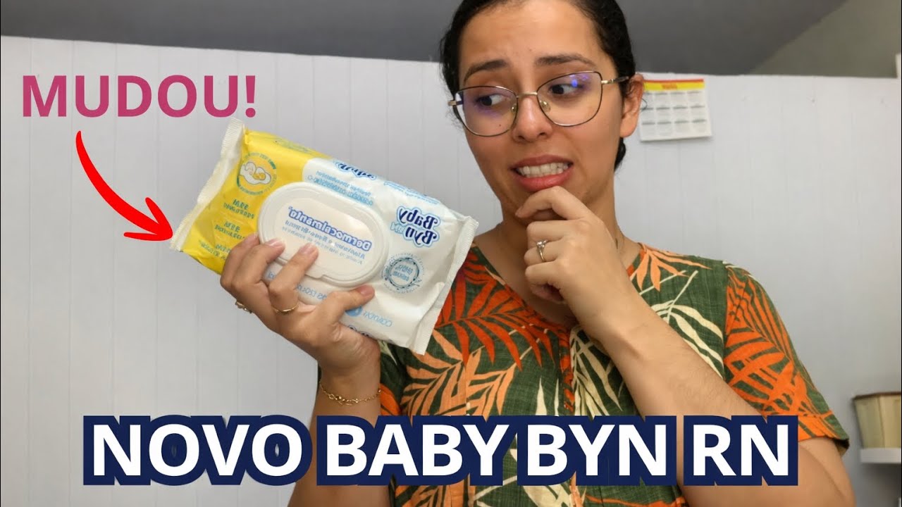 😢Eu não esperava por isso! O LENÇO BABY BYN RN MUDOU!