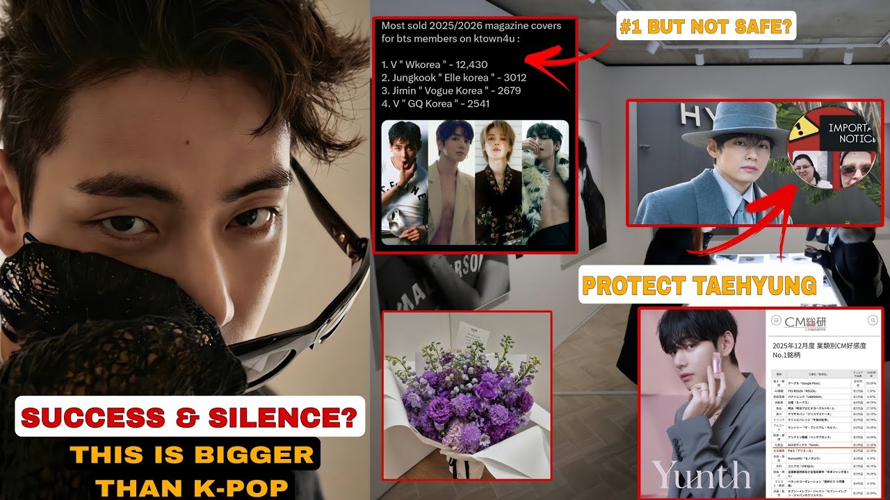 1 Minute Ago! Record-Breaking Success, Corporate Power, and a Call to Protect Taehyung
