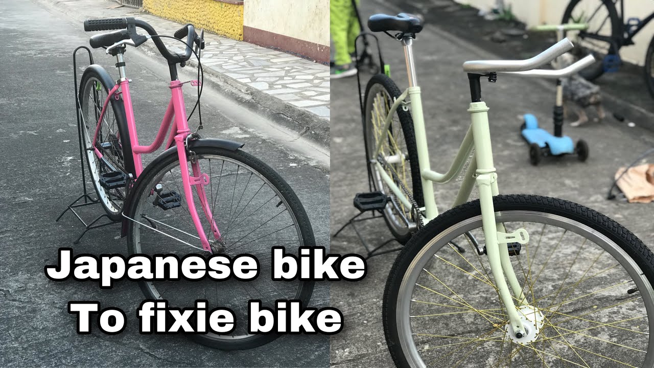 MAKE YOUR OLD JAPANESE BIKE FIXED GEAR