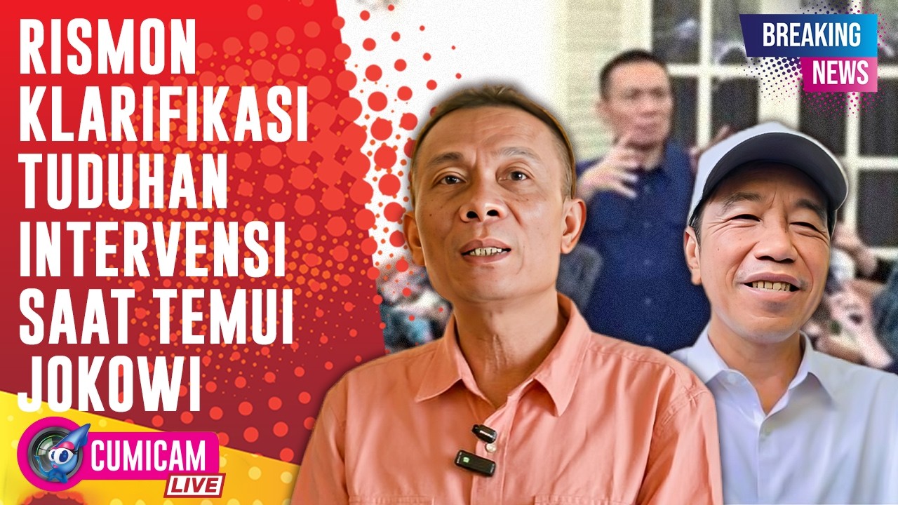 BREAKING NEWS! Rismon Sianipar Patahkan Isu Intervensi Saat Temui Jokowi Terkait RJ