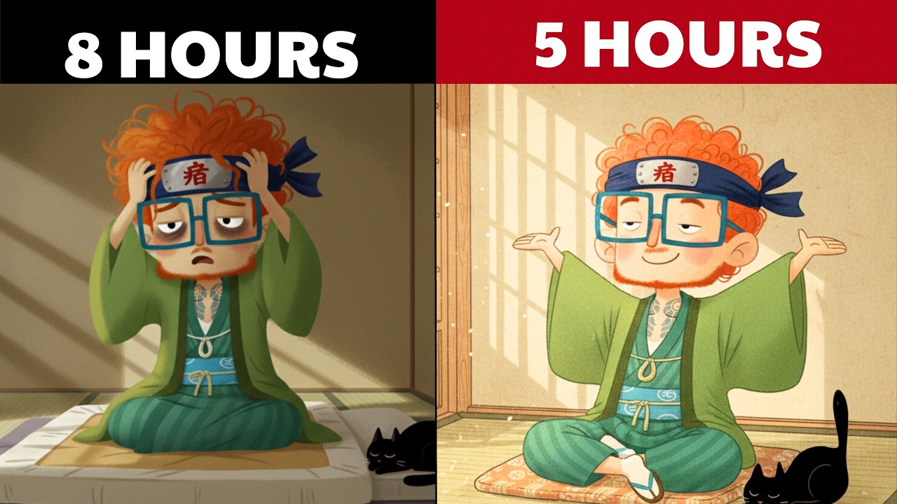 How to Sleep LESS and Wake Up FRESH - The Japanese Philosophy