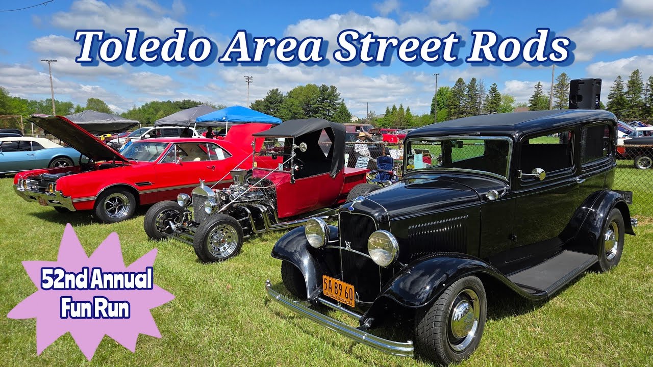 52nd Annual Fun Run Classic Car Show 2025 Holland, Ohio