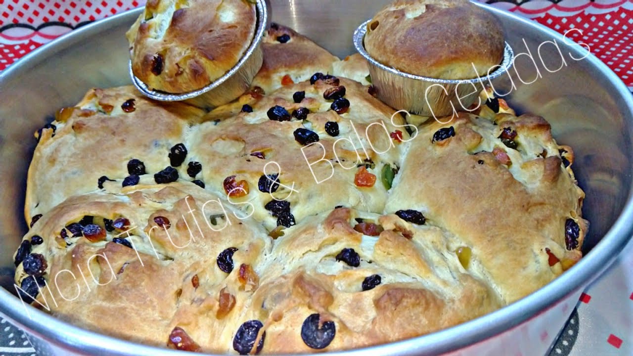 FAÇA 7 PANETONES COM UMA RECEITA ESPECIAL DE NATAL PANETONE DE ASSADEIRA.