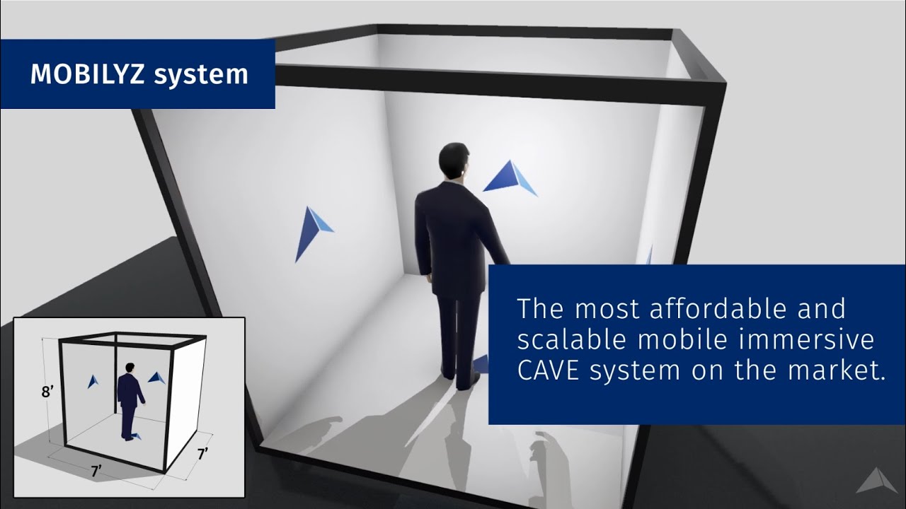 MOBILYZ, a scalable & affordable mobile immersive CAVE VR system