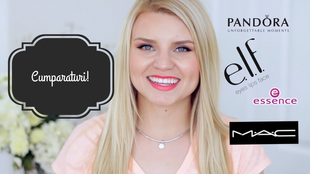 Cumparaturi: Pandora, MAC, Elf, etc.