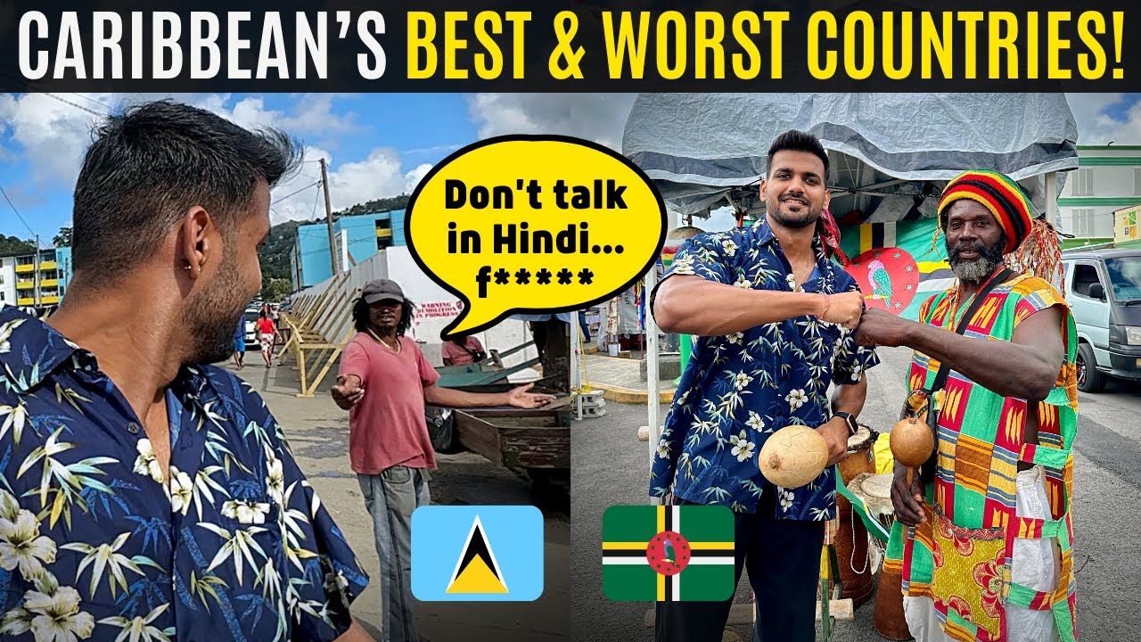DOMINICA & ST LUCIA: Best & Worst Countries of Caribbean! 🇩🇲🇱🇨