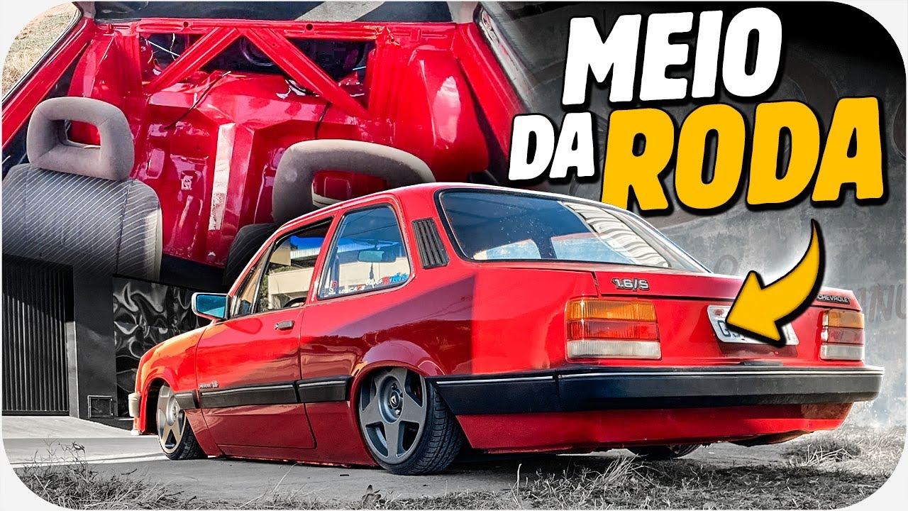 ANDA SEM BANCO! Chevette meio da roda | SPARRADOS