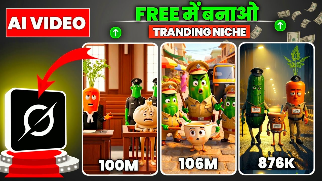 How to Make Viral AI Junk Food Arrest Videos | Ai se video kaise banaye | Haw to make ai video 