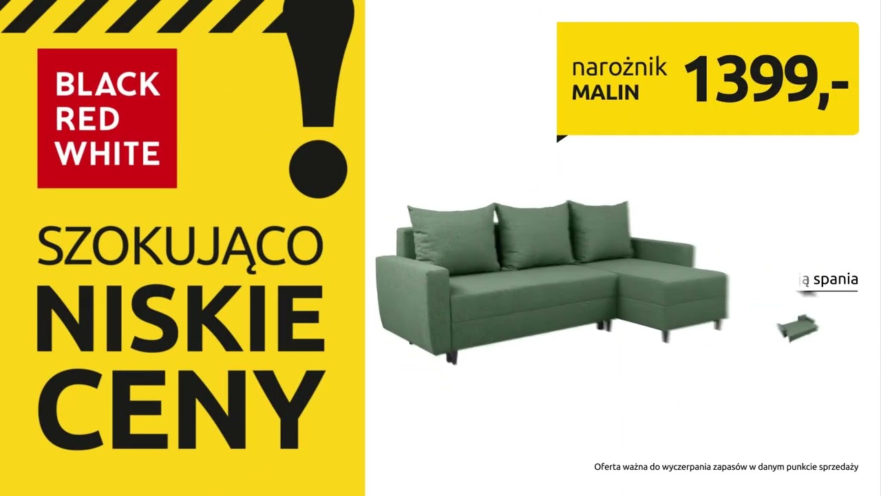 Szokująco niskie ceny - narożnik Malin