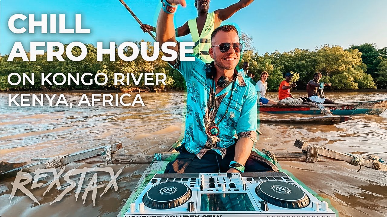 Chill Afro House Mix - Sunset Cruise at Kongo River, Kenya