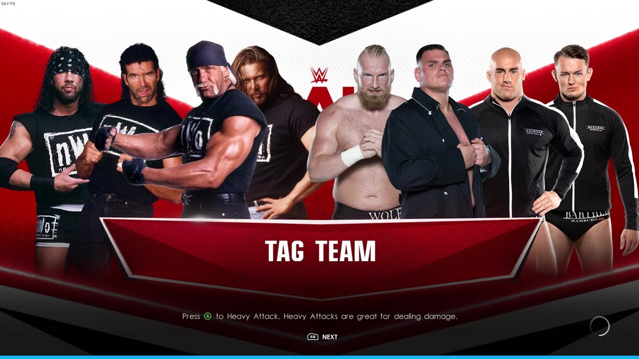 WWE 2K22 New World Order - nWo vs Imperium Full Match - With Entrances Included - Old Gen vs New Gen