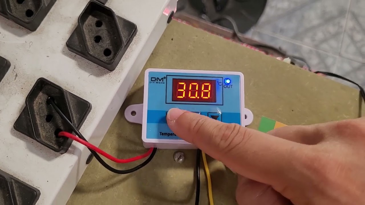 Configuração do termostato W3002