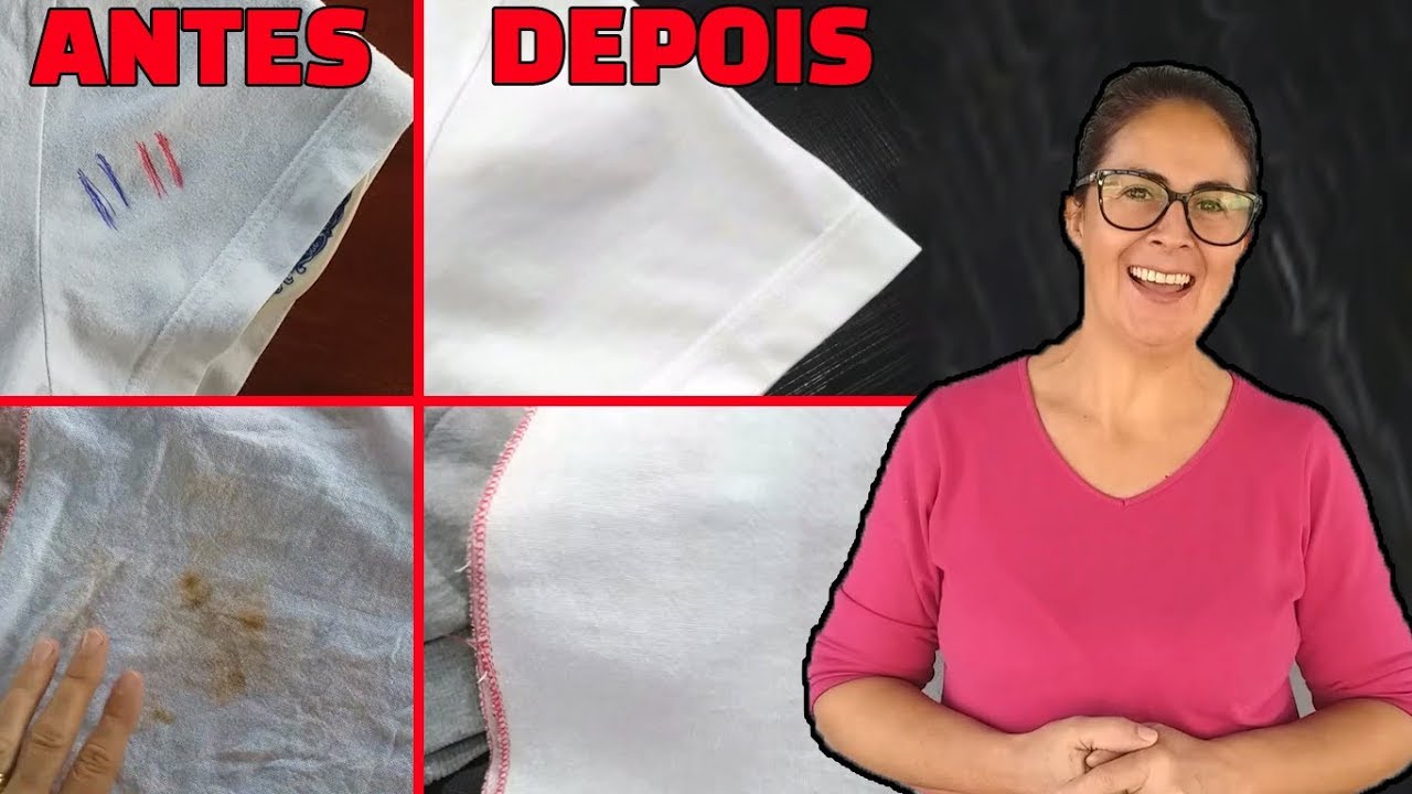 COMO TIRAR MANCHA DE CANETA E FERRUGEM DE TECIDO