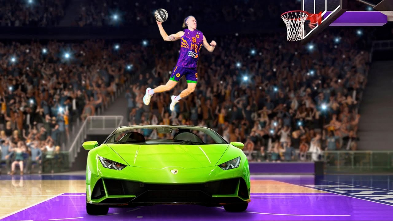 САМЫЙ НЕВЕРОЯТНЫЙ ДАНК КОНТЕСТ В МИРЕ !