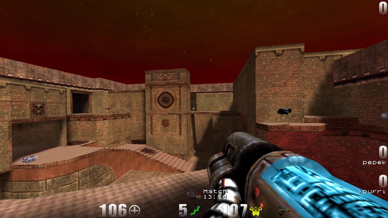 Quake 2 | pepek vs purri | EDL #13 | 4th map q2rdm2