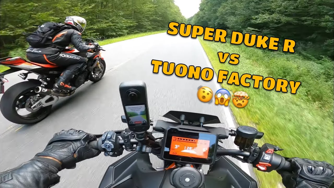 2024 KTM Super Duke 1390 vs 2026 Tuono Factory 1100...