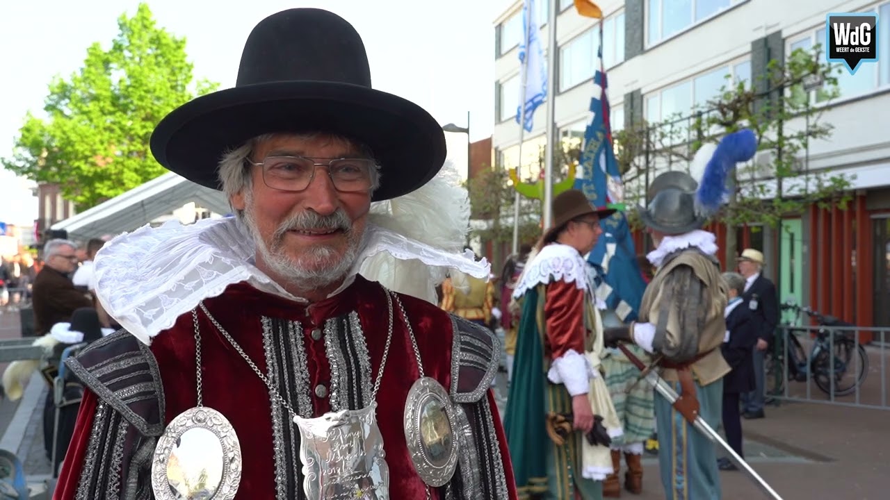 Jac Hendrix eindelijk Koning van het Stadsgilde in Weert