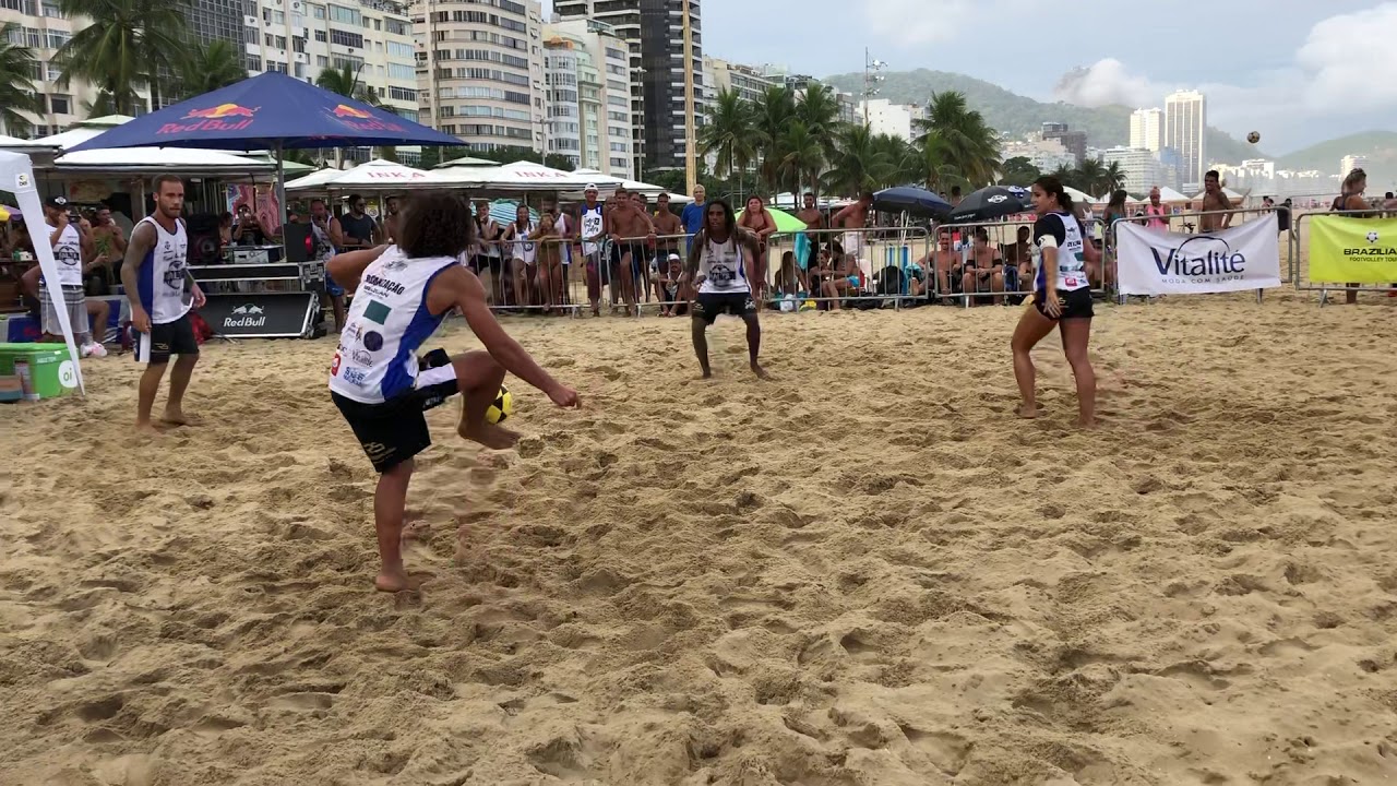 Vem pro jogo eletrizante em Copacabana