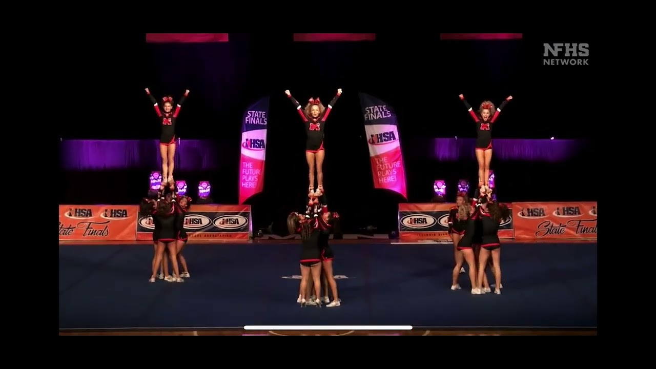 Maine South High School IHSA Cheerleading State Finals 2024