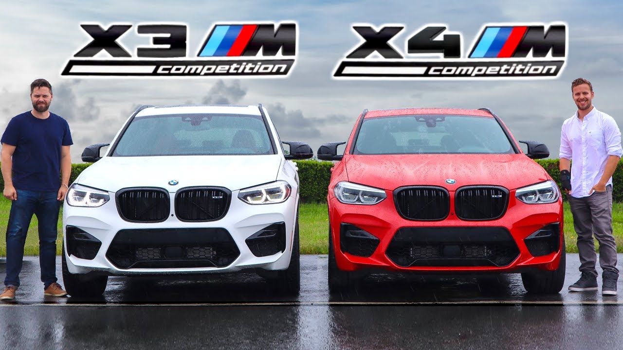 2020 BMW X3M Competition vs X4M Competition // The New M Engine - Track And Road Test